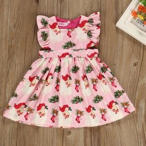 Country Christmas dress - Santa - Xiao Senlin Size 80 (12-24M)